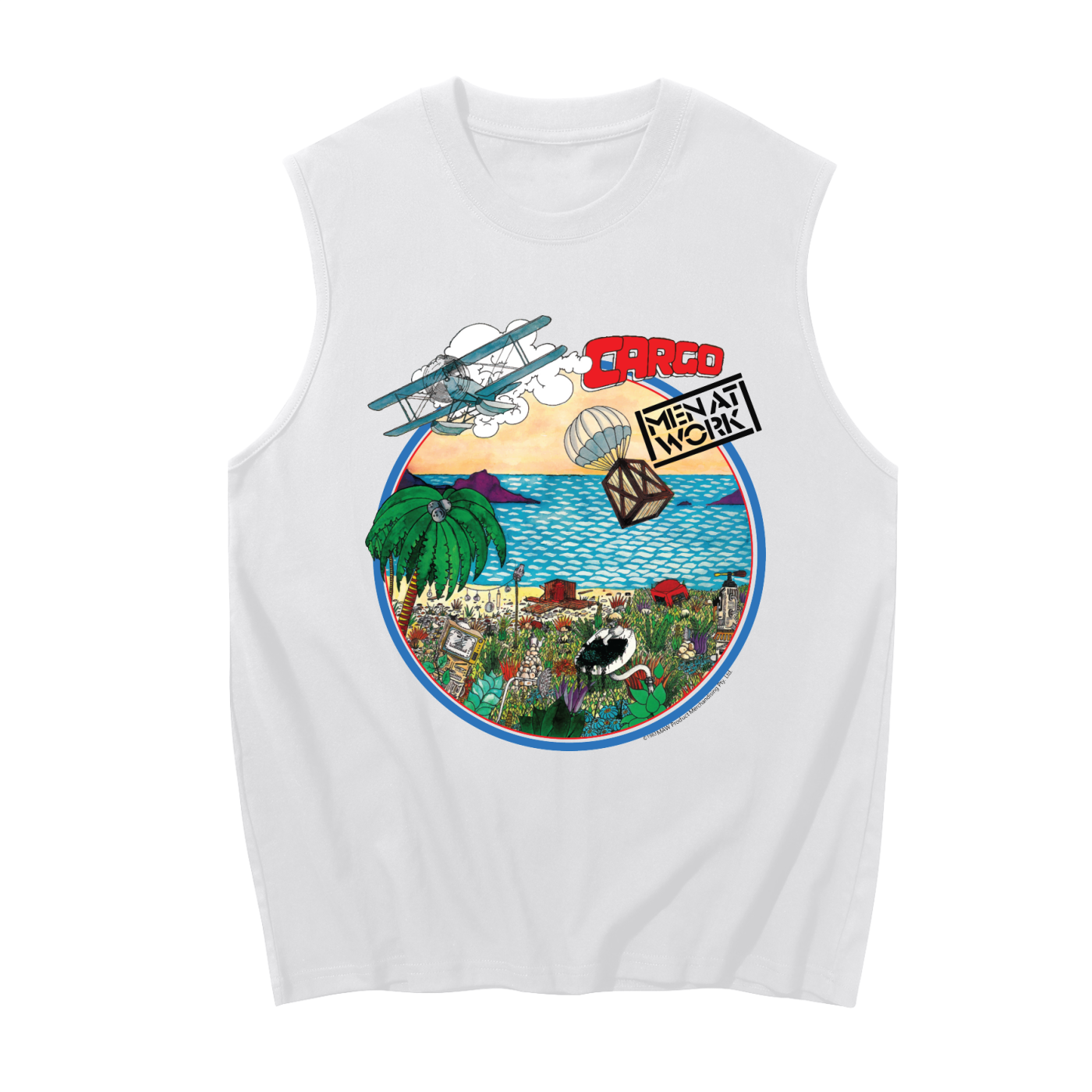 Men At Work '83 Tour Tanktop - Cargo
