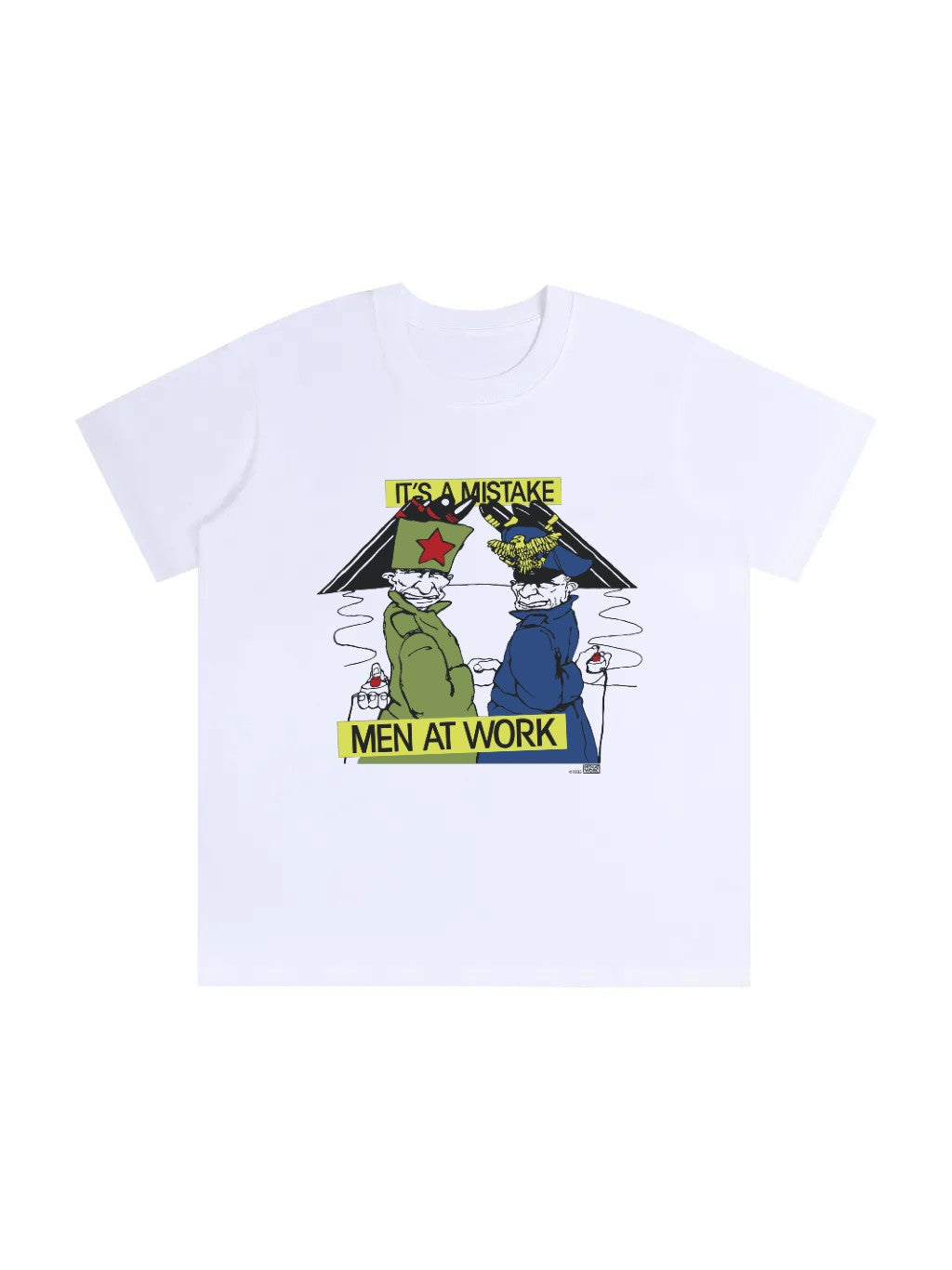 Men At Work 1983 It's A Mistake T-shirt
