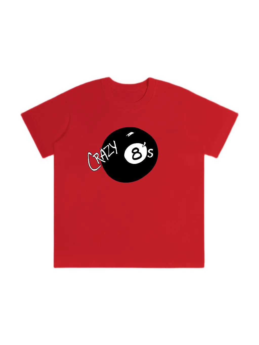 Crazy 8's 8-Ball T-shirt - Red